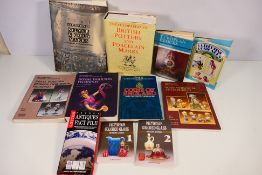 A quantity of publications relating to antiques and collecting to include British Pottery and