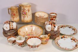 A collection of tea wares and similar to include Crown Devon Fielding's and other.