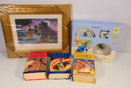 Wedgwood - Harry Potter - A collection of Peter Rabbit mug, bowl and plate set,