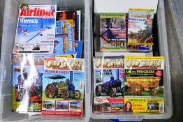 A large quantity of magazines to include Old Glory and Airliner World. [2].