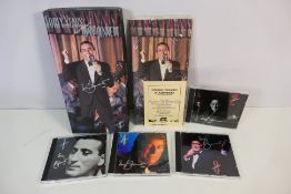 Tony Bennett - A boxed 4 x CD set of Forty Years Of Tony Bennett which bears signatures in marker
