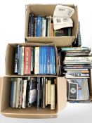 A collection of volumes relating to shipping, diving, Janes Fighting Ships,