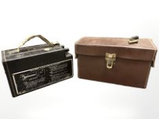 A Beethoven Dynamo Condenser Exploder, manufactured by Wilkes Berger Engineering Co Ltd,