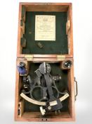 A Husun (Henry Hughes & Son Ltd) sextant number 35243,