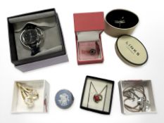 A group of jewellery to include Links of London Sterling silver dragonfly, 'Truth' knott,