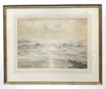 Victor Noble Rainbird (1887-1936) : Sunrise, watercolour, signed, 38 cm x 53 cm, framed.