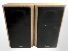 A pair of Infinity speakers, height 36 cm.