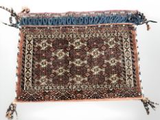 An Afghan Balouch bag face,