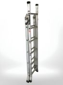 An aluminium step ladder.