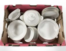A quantity of Polish Chodziez porcelain dinner wares
