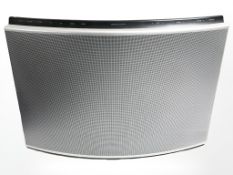 A Bang & Olufsen Beosound I speaker, with lead.
