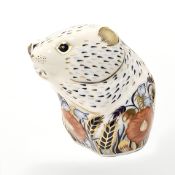 A Royal Crown Derby Poppy Mouse paperweight,
