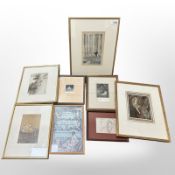 After Arthur Rackham : The Princess and the Frog, reproduction in colours, a bookplate,