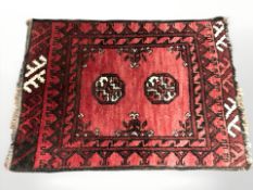 A Turkoman rug, Afghanistan,