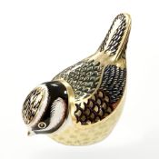 A Royal Crown Derby Blue Tit paperweight,