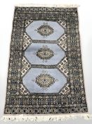 A Lahore Bokhara rug,