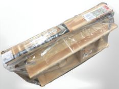 A Fakro pine loft ladder, 60 cm x 120 cm, in unused condition.