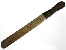 An Eastern Telegraph Company Limited page turner, dated 1890,