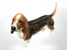 A Beswick china figure : Basset Hound 