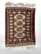 A Bokhara rug, Afghanistan,
