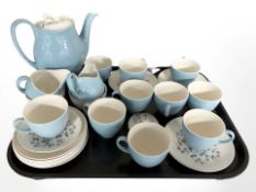 Twenty six pieces of Johnson Brothers tea china