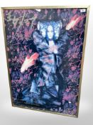 A Theatrical Colour Poster : Medea by Euripides, The Courtyard of the Old College ,