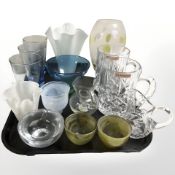 Scandinavian glass wares : drinking glasses,