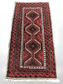A Balouch rug, Afghanistan, 160 cm x 82 cm.