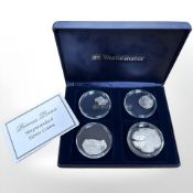 A Westminster issue Princess Louisa shipwrecked silver coin collection.
