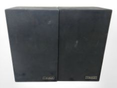 A pair of Mission model 70 mark II speakers