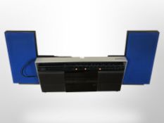 A Bang & Olufsen Beo System 10 and a pair of type 6201 L speakers (continental wiring)