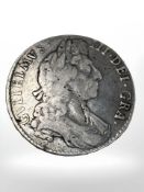 A William III half crown, 1697.