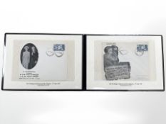 A Westminster commemorative cover issue of the wedding of Edward and Mrs Simpson, June 3 1937.