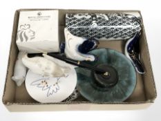 A Royal Doulton miniature ladies figurine,