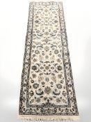 A Nain runner, Central Iran, 211 cm x 65 cm.