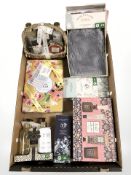 A group of cosmetic gift sets, hot water bottle, etc.