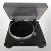 An Onkyo Integra Quartz locked direct drive fully automatic turn table CP-1055FII (continental