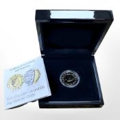 The London Mint Office, 'The golden undated 20p error coin', with certificate of authenticity,