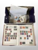 An album of 20th century world stamps and a further loose examples