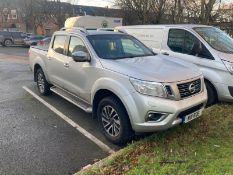 A Nissan Navara double cab pick up Tekna 2.