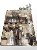 A collection of ship's in bottles (2 boxes)