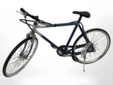 A miniature working model of a bicycle,