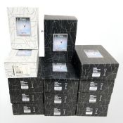 A quantity of boxed Finnish Iittala drinking glasses.