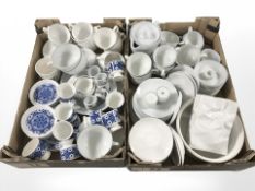 A Danish part tea and dinner service,