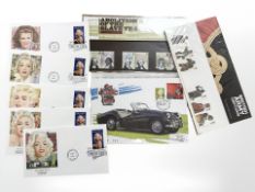 A group of first day cover stamps and limited issues to include British Army uniforms,