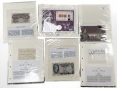 A group of commemorative issue first day coin covers,