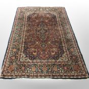 A Kashan rug, Central Iran,