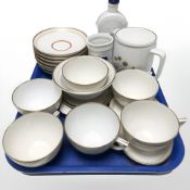 A Royal Copenhagen part tea service,