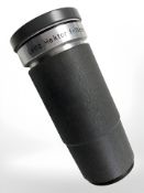A Leitz Hektor F=15mm 1:2.5 lens.