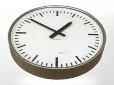 A GPO quartz wall timepiece,